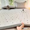 Juego de Tres Piezas de Colchoneta de Seda de Hielo 2025 Nueva Colchoneta Suave Acondicionada para Verano Lavable a Máquina Plegable Sábana Ajustable Colchoneta para Cama Individual