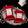 Cajas creativas para dulces de boda con textura, disponibles en múltiples colores, con un diseño cuadrado pequeño y vintage, perfectas para proyectos de bricolaje
