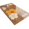 Protetor de Mesa Transparente de Vidro Macio Toalha de Mesa Retangular Impermeável e à Prova de Óleo Sem Lavagem PVC Espessado Protetor de Mesa de Jantar Protetor de Mesa