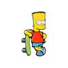 Merchandise de Filmes e TV Simpsons Família de Desenho Animado Criativo Peculiar Metal Esmalte Emblema Broche de Metal