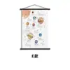 Amazon Estilo Acuarela Espacio Planeta Divulgación Popular PVC/Pino Pintura Colgante Habitación Infantil Astronomía Universo Iluminación Pintura Decorativa