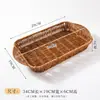 Vajilla creativa y moderna para restaurantes de hot pot, platos para verduras, bandejas de mimbre para frutas, cestas para snacks y comida frita, bandejas pequeñas para cerdo crujiente, cestas para platos