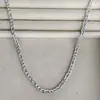 Cadena Cubana Tres en Uno Galvanizada 925 para Hombres y Mujeres con Diseño Único y Cadena Plana - Venta Caliente de Comercio Exterior Temu