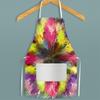 Delantal de color más vendido de AliExpress delantal de costura creativa a color delantal con estampado a color estudio jardín delantal impermeable antiincrustante