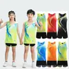 Traje de Atletismo para Estudiantes de Primaria para Hombres y Mujeres, Ropa de Entrenamiento Deportivo para Estudiantes, Chaleco, Ropa Deportiva de Competición, Carrera de Maratón, Secado Rápido