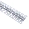Luz de Línea Curva LED Carcasa de Aleación de Aluminio Quilla Luz Canaleta Gris Lote Forma de Curva Encaje Luz Lineal Modelo Pre-empotrado