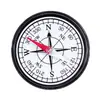Bússola Inglesa Redonda de 63mm Experimento Científico ao Ar Livre Ensino Instrumento Bússola Portátil Comércio Transfronteiriço