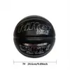 Bola de basquete profissional Premium Tamanho 7, antiderrapante e durável para partidas e treinos de adultos em ambientes internos/externos, presente de feriado perfeito.