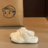 Medias Pantuflas Cerradas de Suela Gruesa con Velcro para Mujer, Nuevo Diseño Versátil de Verano 2026, Zapatos Slip-On Estilo Birkenstock