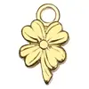 El Más Vendido de Amazon KC Aleación de Oro Flor de Girasol Flor de Rosa Colgante Colgante Pulsera DIY Collar Accesorios de Joyería
