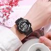 Suministro Directo de Fábrica Reloj Electrónico Multifuncional de Moda para Estudiantes Reloj Deportivo de Moda Impermeable Luminoso