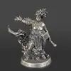 Figurita de Juguete Modelo Soldado Cibernético Tech Punk Futurista de Cobre Sólido Vintage, Adorno de Cobre para Escritorio para Hombres