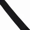 Suministro de Cinta Elástica de Nylon Tejido Elástico de Velcro Negro, Cierre de Gancho y Bucle que no se Engancha, Elástico Mágico para Atar el Cabello