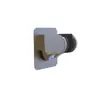 Suporte para Chuveiro de Mão sem Furos com Forte Adesivo Suction Cup de Fixação na Parede, Adequado para Chuveiros de Mão com Ângulo Ajustável