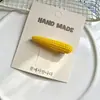 Pinza para el pelo azul de lunares con lazo estilo coreano para mujer, nuevo modelo 2026, pinza lateral para flequillo y mechones, accesorio para el cabello