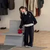 Conjunto para Niñas 2026 Nuevas Llegadas de Otoño para Niños de Edad Media y Mayores Capa Base con Ribete de Encaje Sudadera con Media Cremallera Pantalones Deportivos Ropa Deportiva para Niños