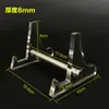 Suporte de Suporte para Biela de Acrílico Pintura Suporte de Exibição para Celular Tablet Teclado Porta-Retrato Porta-Foto Tigela de Exibição Prato Bolo de Chá