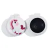 Pente Mini Airbag Portátil de Desenho Animado de Unicórnio Feito de Material ABS, Pente de Cabelo Fofo e Portátil para Meninas, Mercadorias Transfronteiriças