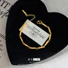 Nuevo Pulsera Dorada Arenosa Estilo Chino Pulsera Sólida de Bambú para Niña Estilo Nacional de Nicho Joyería de Alta Gama para Novia