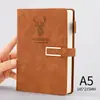 Caderno de Negócios Espesso A5 Caderno de Reunião Personalizável com Logo Personalização em Pequenos Lotes Caderno Diário Venda por Atacado