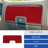 Painel Decorativo Superior de Fibra de Carbono para Porta-Luvas Modificado de Interior de Carro Gmc 1500 14-18