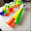 Pito de Trompeta Telescópica Grande de Tres Secciones para Animación Juguete de Pito para Niños Pito de Juego de Plástico Pito de Aficionado para Fútbol