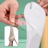 Chanclas con clip para pies, autoadhesivas, con clip, plantilla para sandalia, soporte para el arco del pie, suela suave, antideslizante, con amortiguación de impactos.