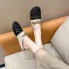 Novos Sapatos de Pescador com Solado Macio 2025, Meias Pantufa com Biqueira, Peça Externa Feminina de Verão, Slip-Ons com Saias, Sandálias Vazadas Respiráveis