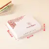 Caja de Cuchillo y Tenedor para Pastel Caja de Empaque Desechable para Mesa de Cumpleaños Tenedor Creativo para Plato de Cena de Repostería Caja de Regalo para Platos y Cubiertos Caja de Papel para Vajilla