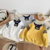 2026 Nueva Sudadera con Capucha para Niños Niños Primavera y Otoño Sudadera Raglán Niñas Sudadera con Capucha de Dibujos Animados Raglán Capa Base Moderna