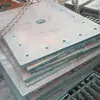 Placa de Aço Embutida do Fabricante, Placa de Aço para Peças Embutidas, Placa Embutida, Processamento e Personalização de Acessórios para Fachada Cortina Galvanizados a Quente