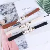 Cinto de Corrente para Cintura de Vestido, Cinto Pérola Retro Feminino, Gancho para Suéter, Cinto Elástico Elástico, Dropshipping