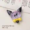 Acessórios de Resina DIY Desenho Animado, Pirulito Luminoso, Grampo de Cabelo Gaivota Pequena, Capa de Celular, Fivela de Sapato, Chaveiro, Pingente