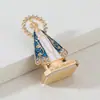 Artesanato de Metal Retro Requintado Transfronteiriço Europeu e Americano Enfeites de Mesa para Casa e Escritório Venda Direta da Fábrica de Joias de Liga