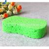 Suministro de fábrica verde absorbente pulpa de madera algodón tipo jabón de mano esponja de baño toallita azulejo hermosa esponja para juntas
