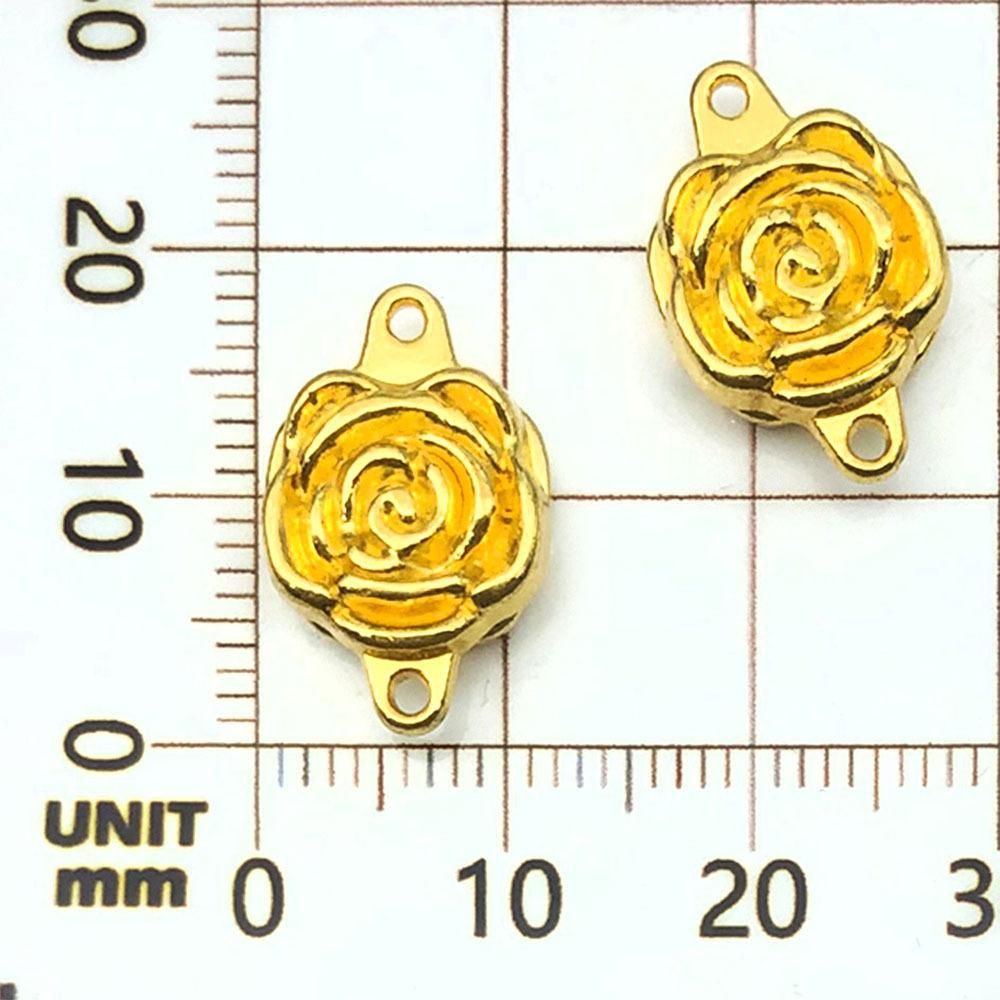 19842-HD-kc金锌合金磁吸扣玫瑰花18x12mm-3
