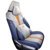 Funda de asiento weilanda personalizada nueva 2023 universal para las cuatro estaciones cuero perforado totalmente envolvente cojín de asiento especial para coche