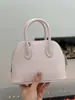 Bolso de Piel Genuina para Mujer de Guangzhou al por Mayor Capa Superior Piel de Vaca TC Mini Bolso de Concha Hombro Único Cruzado Versátil Pequeño Bolso para Viajar