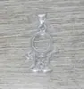 Joyería Minimalista de Moda con Circonita al por Mayor Collar Coreano de Moda de Cuatro Hojas para Mujer Colgante de Manzana Colgante Único Cadena para Clavícula de Copo de Nieve