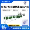 Componentes Electrónicos Circuito Integrado Tubo de Empaque Electrónico Equipo de Extrusión Línea de Producción de Tubos de Empaque de Alta Transparencia para PC Extrusora de Tubos para Lámparas de PC