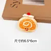Lindo Broche de Peluche de Dibujos Animados, Colgante de Hamburguesa, Colgante de Bolsa Gourmet, Muñeco de Pan, Accesorios para Ropa, Comida y Juego