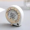 Regla de Gestión de la Salud Bmi de Alta Calidad de Fábrica 1.5m Regla para Pérdida de Peso Estilo Gota de Agua Cinta Métrica Suave de PVC Regla para Medidas Bmi