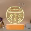 Etsy Transfronterizo Nueva Familia de Productos Mesa Cálida Amazon Regalo Creativo Temu Decoración de Habitación Infantil Luz Nocturna