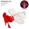 Decoração de Veículo Elétrico Pequeno Avião Luminoso Bicicleta Lanterna LED Moinho de Vento Parque Carro Luz de Ambiente Enfeites Decorativos