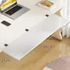 Tablero de extensión de escritorio, escritorio de computadora de oficina, bandeja para teclado, plegable, estante de almacenamiento sin taladro, mesa de extensión de brazo