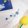 Cadena para teléfono móvil con borlas de estrella en forma de medusa, estilo dulce y fresco transfronterizo, cordón para colgar, decoraciones colgantes para teléfono móvil de amigas
