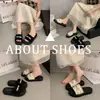 Hermosas Sandalias de Chanclas Gruesas Estilo Chanel para Mujer, Nuevo Modelo Verano 2026, Modernas Sandalias de Chanclas de Playa para Combinar con Vestidos