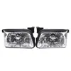 Aplicável a Isuzu Jiangling Baodian 03-15 Conjunto de Farol Qingling Pickup TFR Competidor Faróis Dianteiros Esquerdo e Direito