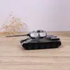 Modelo de Simulación de Mini Tanque de Metal Hierro Tigre Soviético T34 Coche de Juguete de Aleación Adorno Figura Adorno Decorativo