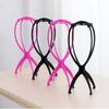Suporte de Peruca de Plástico Suporte de Peruca Rack de Colocação Acessório de Peruca Suporte Dobrável Suporte de Peruca Removível